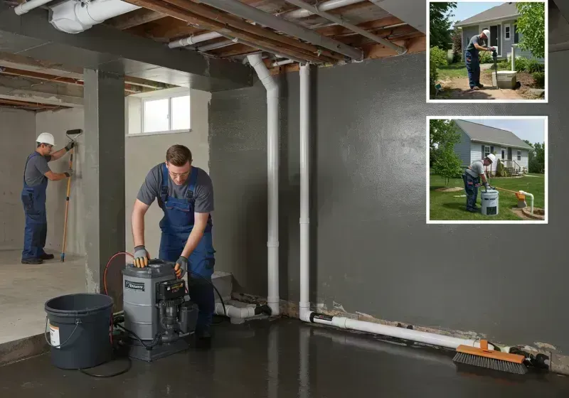 Basement Waterproofing and Flood Prevention process in Wood Dale, IL